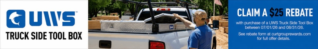 UWS Truck Side Tool Box Rebate