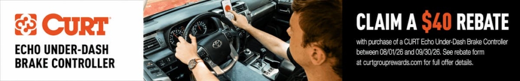 CURT - Echo Under-Dash Brake Controller
